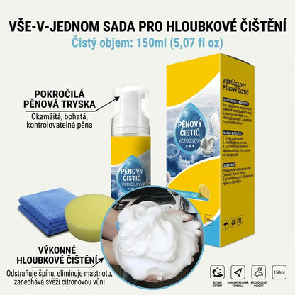 🔥Poslední den 80% SLEVA💦Pěnový čistič s více enzymy 4 v 1