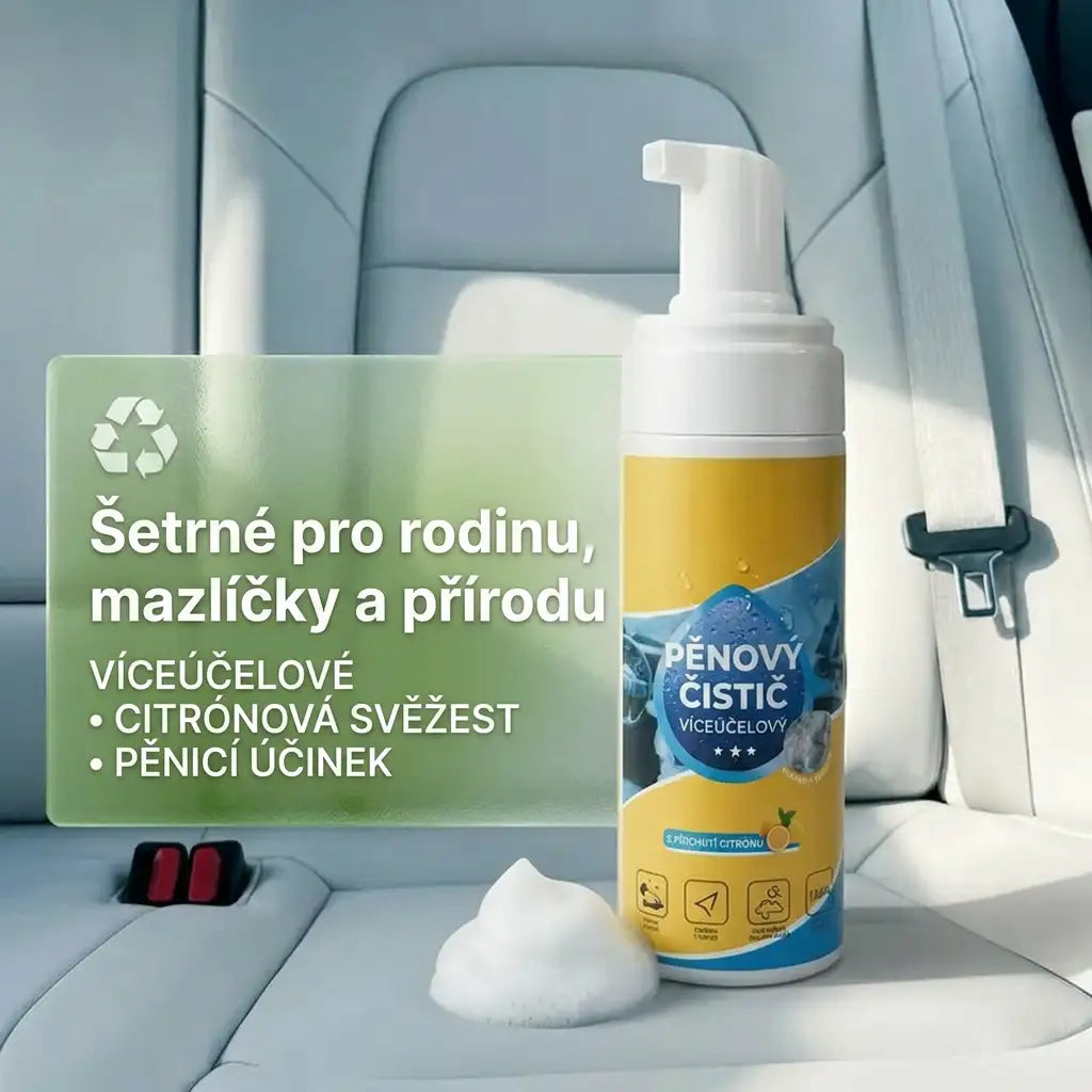 🔥Poslední den 80% SLEVA💦Pěnový čistič s více enzymy 4 v 1