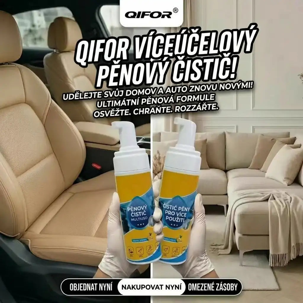 🔥Poslední den 80% SLEVA💦Pěnový čistič s více enzymy 4 v 1